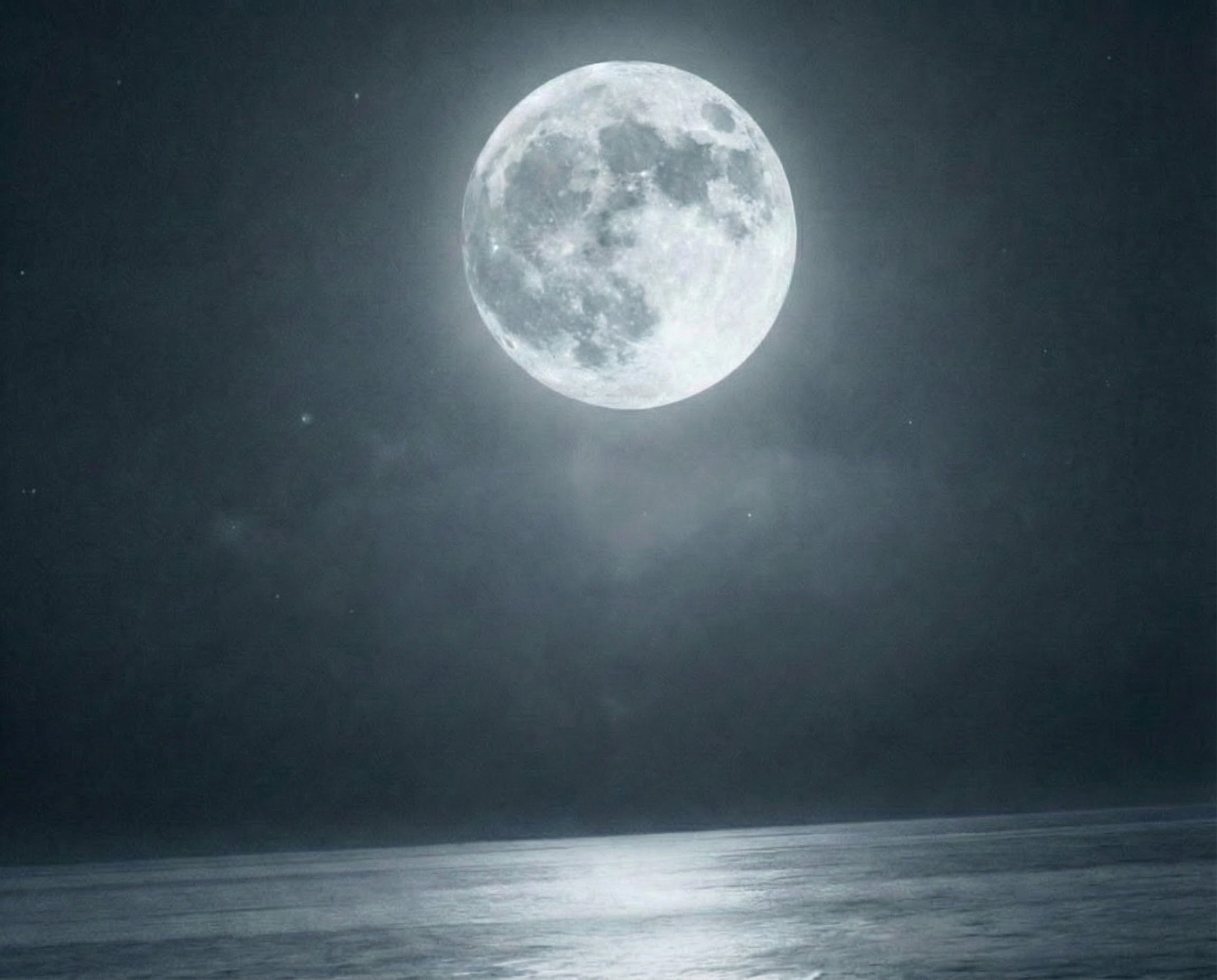 Lunar Glow - Moon Framed Wall Art for Living Room, Bedroom or Office