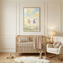 Mushroom Circle Fairy Dance Wall Art - Fairy Ring Dance