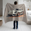 Car personalized blankets for kids and babies - Fast Flash