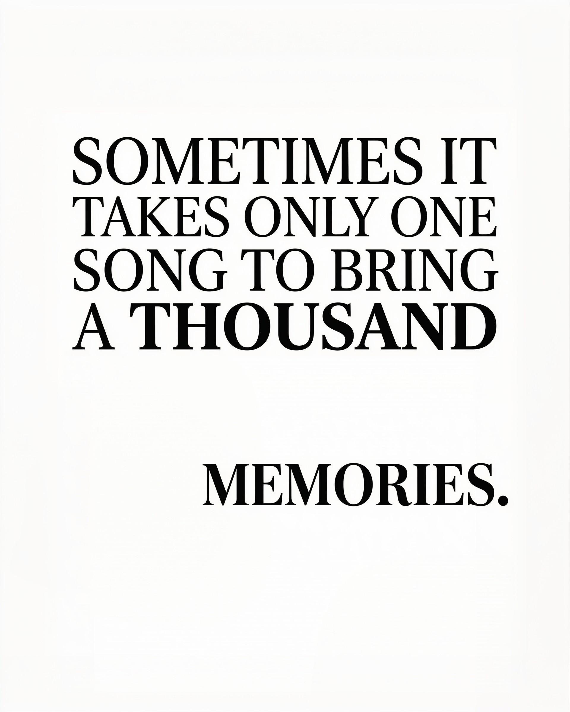 Timeless Refrain - Quote Framed Wall Art for Living Room, Bedroom or Office