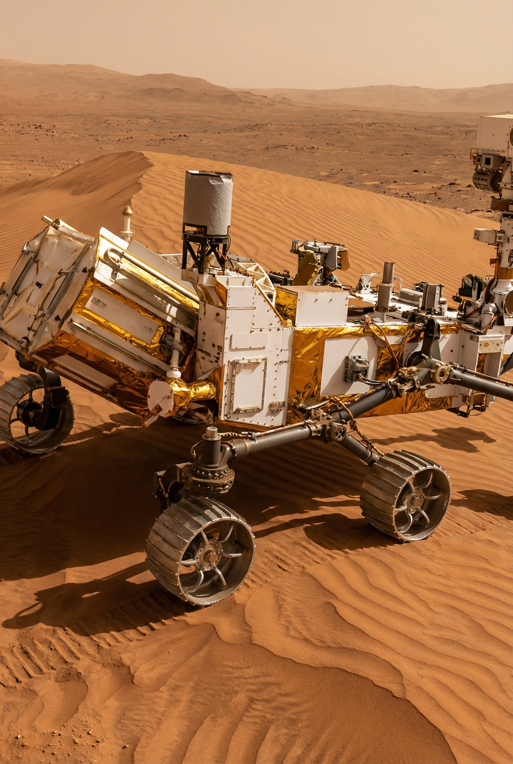 Red Planet Sand Rover Wall Art - Red Planet Scout