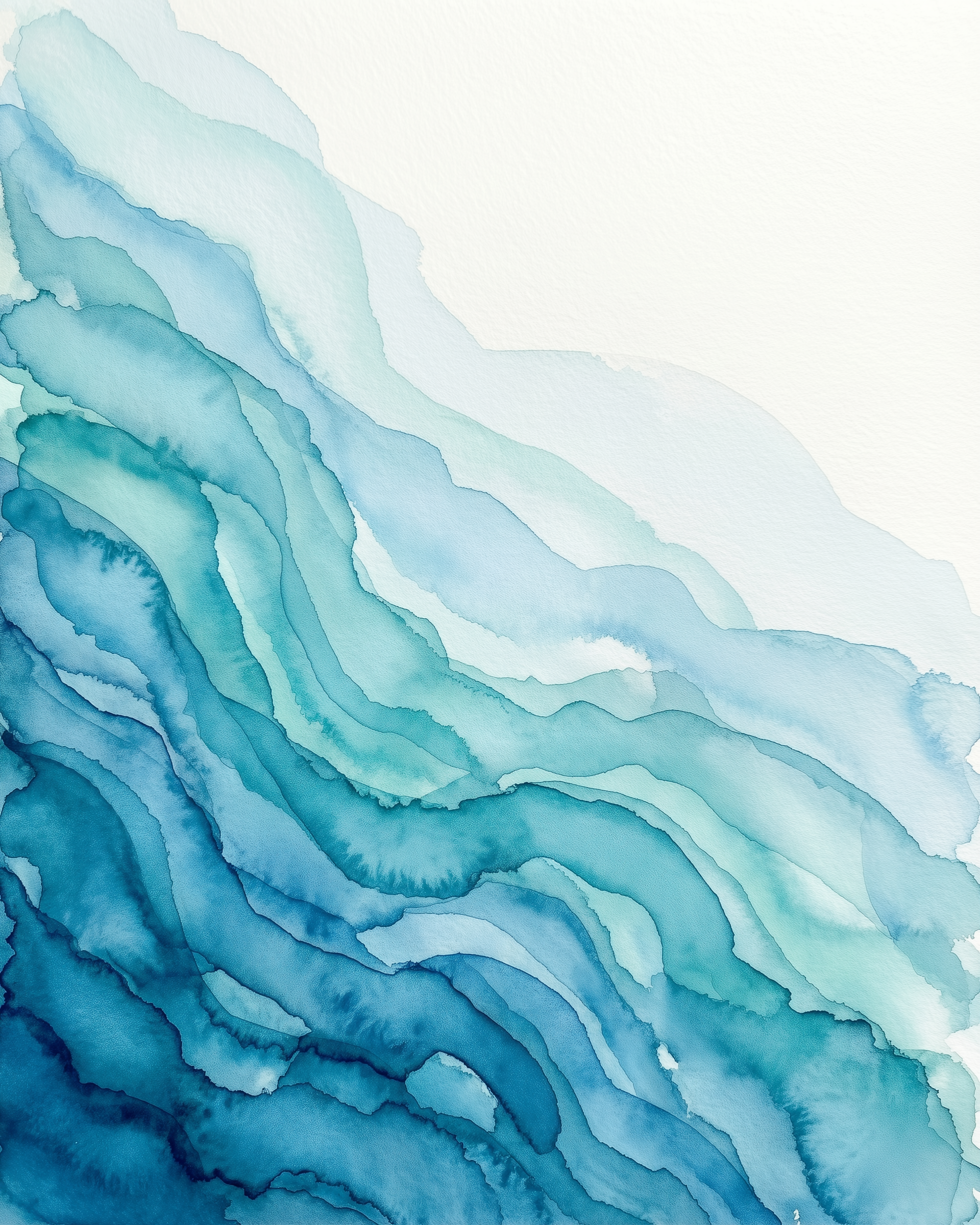 Oceanic Flow - Waves Framed Wall Art for Living Room, Bedroom or Office