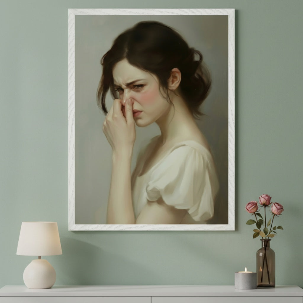 Artful Expression - Woman Framed Wall Art for Living Room, Bedroom or Office