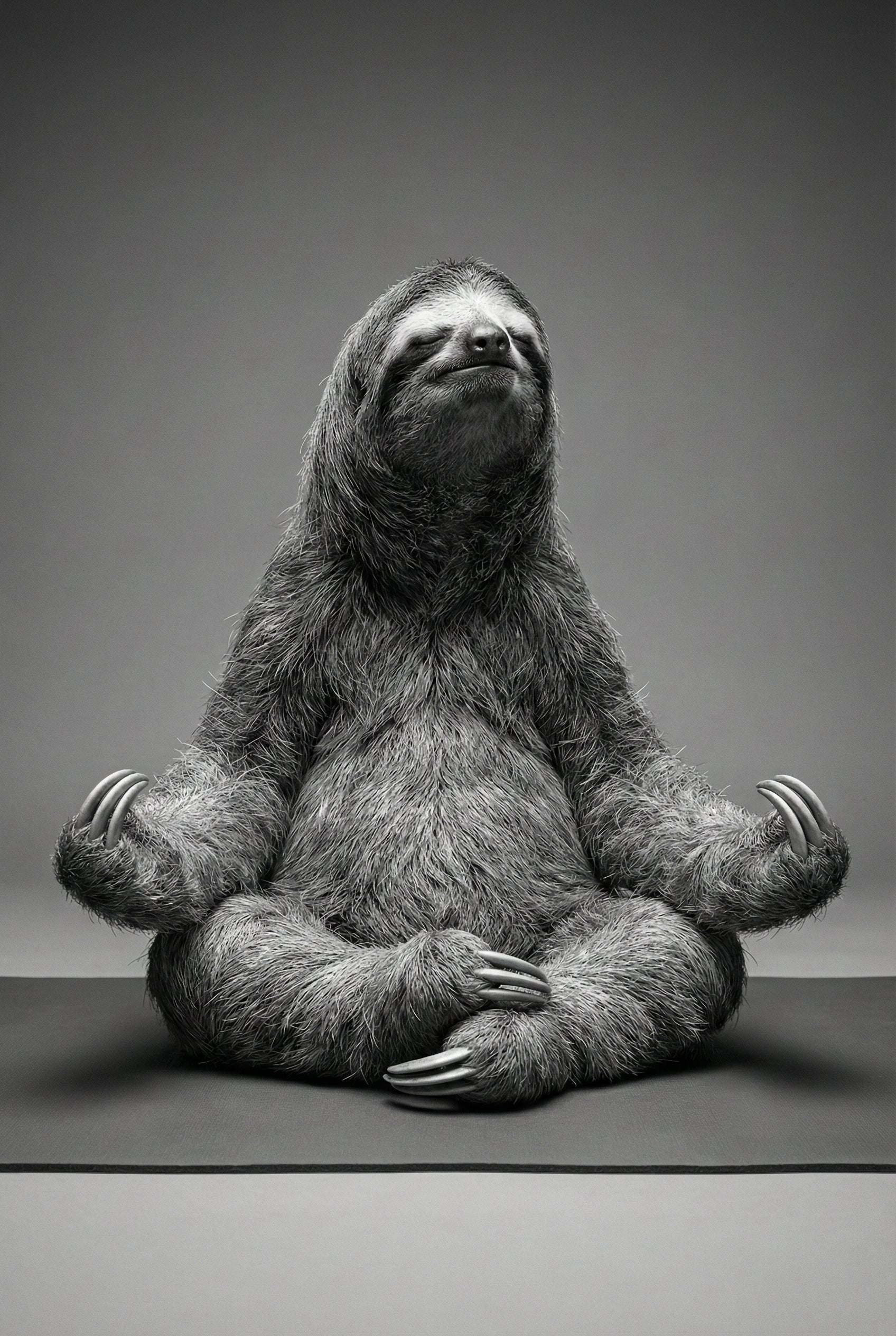 Zen Sloth Print - Zen Sloth Spirit