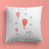 Adventure Throw Pillows | Set of 3 | Balloon Adventures | For Nurseries & Kid's Rooms