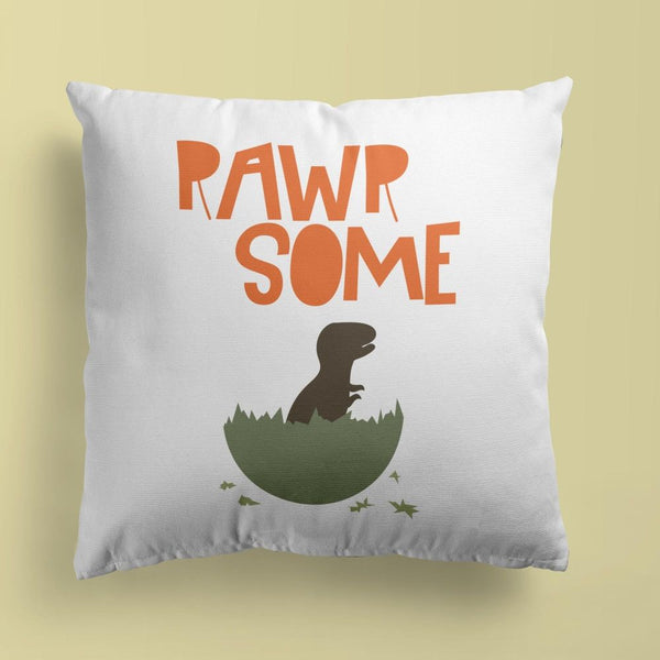 Dinosaur Throw Pillows | Set of 3 | Collection: Rawr-some Dinos | For Nurseries & Kid's Rooms