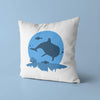 Dolphin Throw Pillows | Set of 3 | Collection: Dolphin Lagoon | For Nurseries & Kid's Rooms