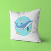 Dolphin Throw Pillows | Set of 3 | Collection: Ocean Savior | For Nurseries & Kid's Rooms