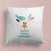 Fox Throw Pillows | Set of 3 | Boho Fox | For Nurseries & Kid's Rooms