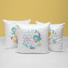 Mermaid Throw Pillows | Set of 3 | Mermaid Fantasies | For Nurseries & Kid's Rooms