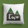 Mountain Throw Pillows | Set of 3 | Count With Me | For Nurseries & Kid's Rooms