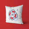 Nautical Throw Pillows | Set of 3 | Collection: Waves are Calling | For Nurseries & Kid's Rooms
