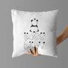 Panda Throw Pillows | Set of 3 | Be YOUtiful | For Nurseries & Kid's Rooms