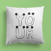 Panda Throw Pillows | Set of 3 | Love Yourself | For Nurseries & Kid's Rooms