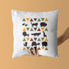 Safari Throw Pillows | Set of 3 | Safari Sunset | For Nurseries & Kid's Rooms