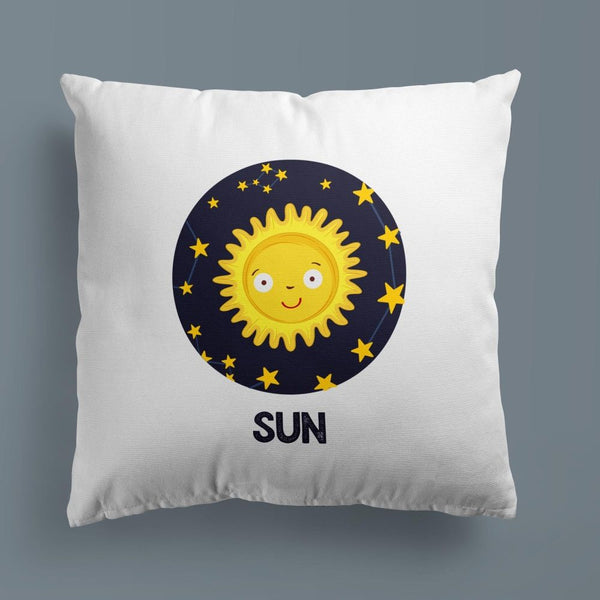 Space Throw Pillows | Set of 3 | Collection: Heavenly Bodies | For Nurseries & Kid's Rooms