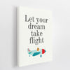 Personalized Airplane Wall Art | Set of 2 | Collection: Snuggly Landing | For Nurseries & Kid's Rooms