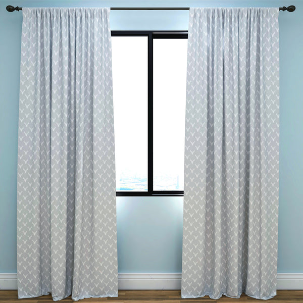 Antlers Storm Twill Kids Curtains