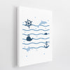 Nautical Wall Art | Set of 3 | Ride the Waves | For Nurseries & Kid's Rooms