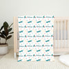 Personalized Airplane Blanket for Babies, Toddlers and Kids - Snuggly Landing