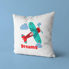 Airplane Throw Pillows | Set of 3 | Collection: Snuggly Landing | For Nurseries & Kid's Rooms