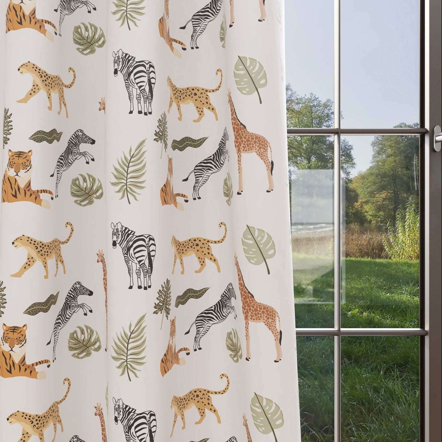 Animals Kids & Nursery Blackout Curtains - Ranger's Adventure