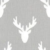 Antlers Storm Twill Kids Curtains