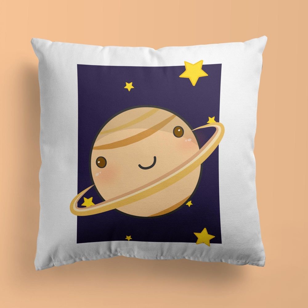 Space Throw Pillows | Set of 3 | Collection: Space Chronicles | For Nurseries & Kid's Rooms