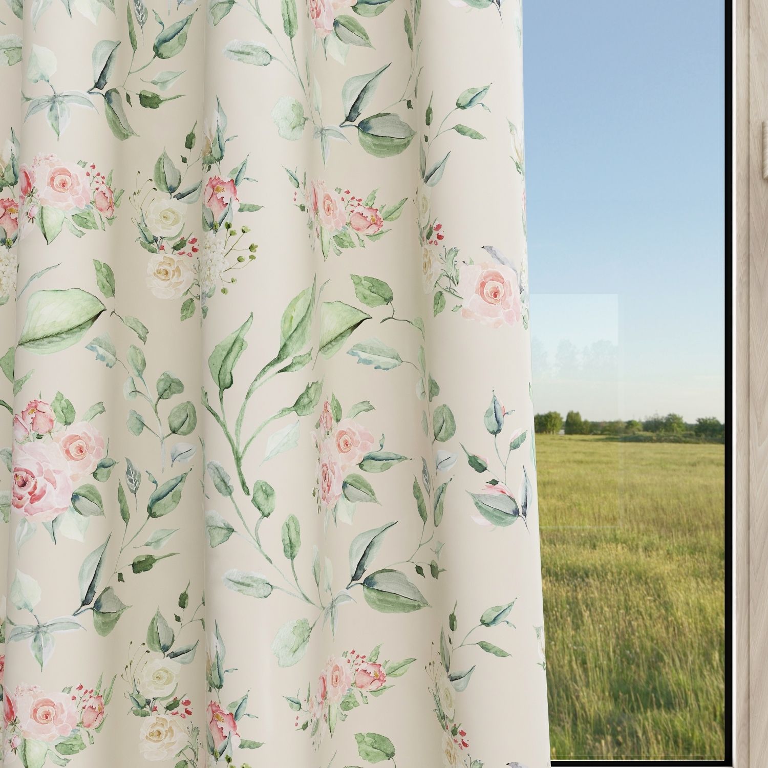 Floral Kids & Nursery Blackout Curtains - Be-leaf In Magic