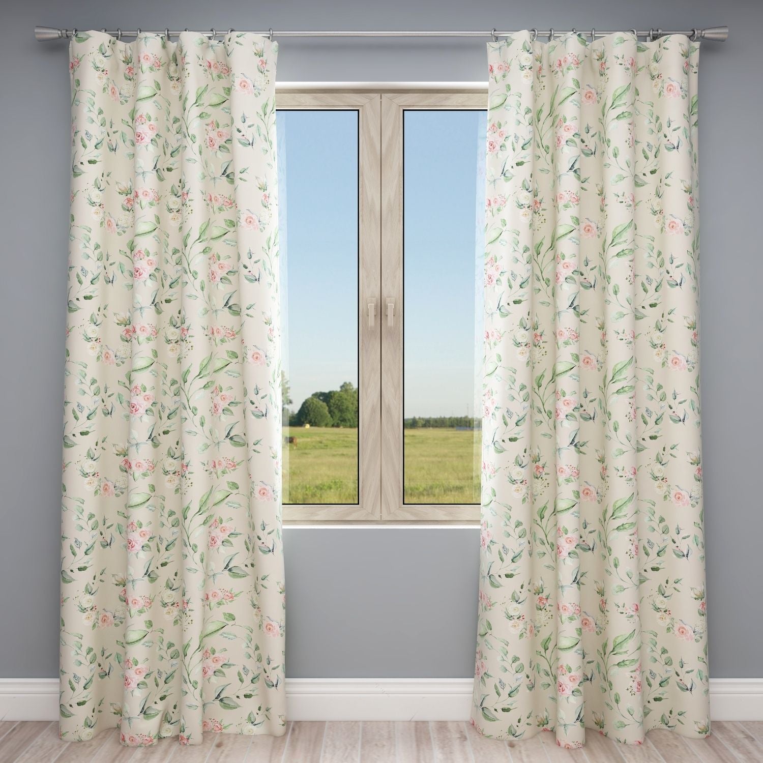 Floral Kids & Nursery Blackout Curtains - Be-leaf In Magic