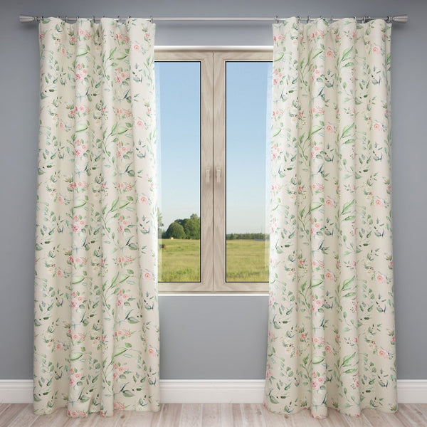 Floral Kids & Nursery Blackout Curtains - Be-leaf In Magic