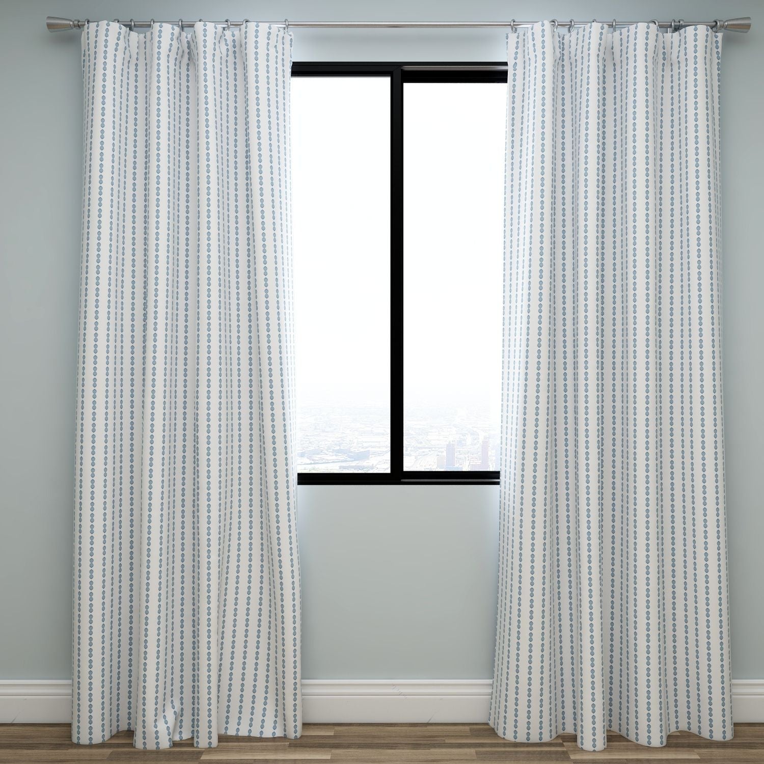 Kids & Nursery Blackout Curtains - Blue Beans