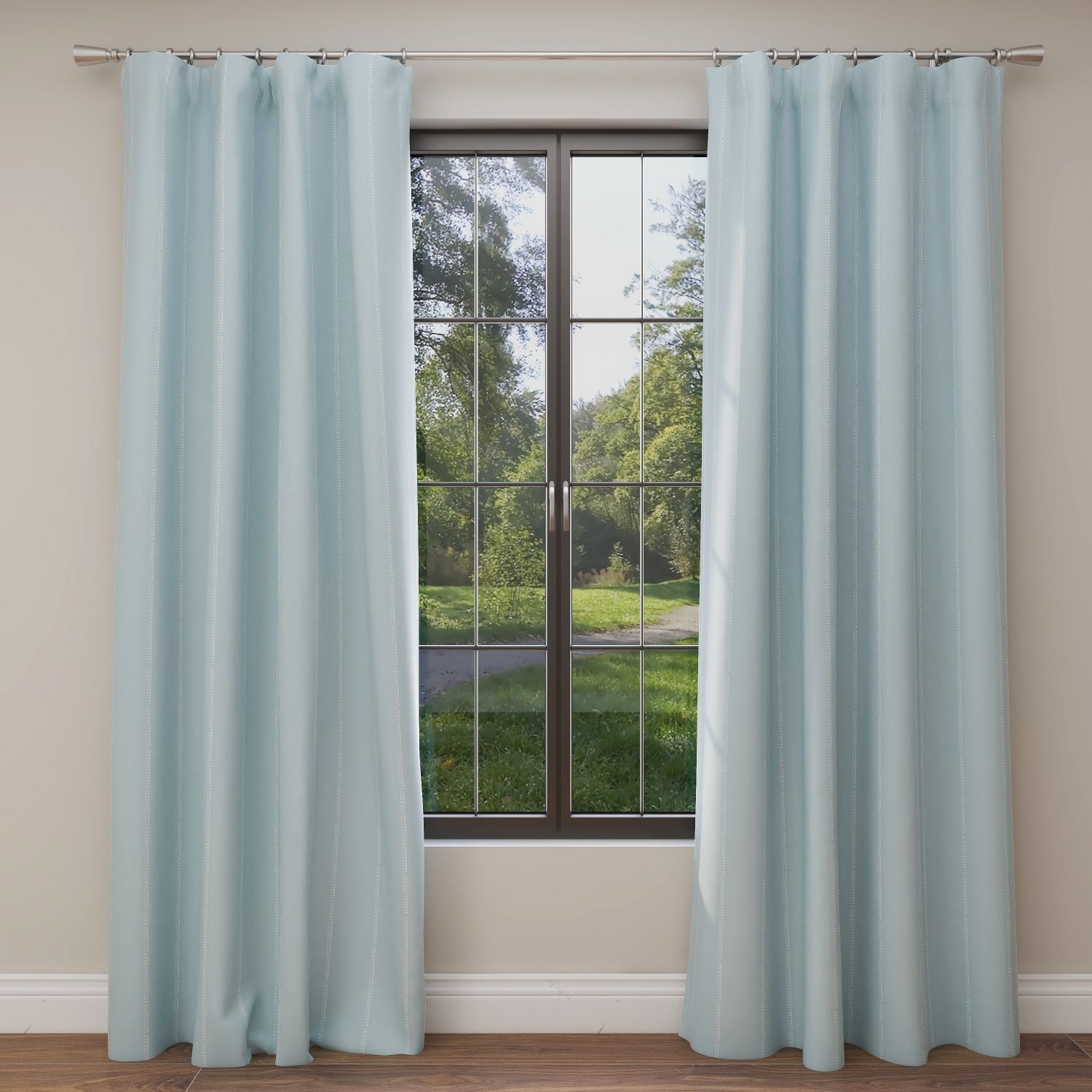 Carlo Spa Blue Kids Curtains