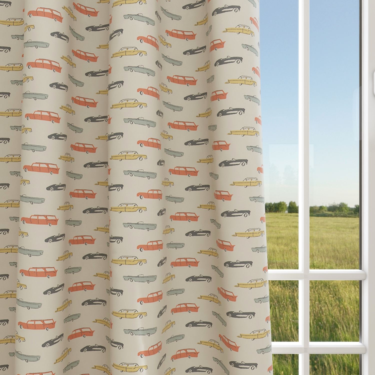 Bon Voyage Shade Macon Kids Curtains