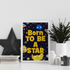 Space Wall Art for Nurseries & Kid's Rooms - Brightest Star
