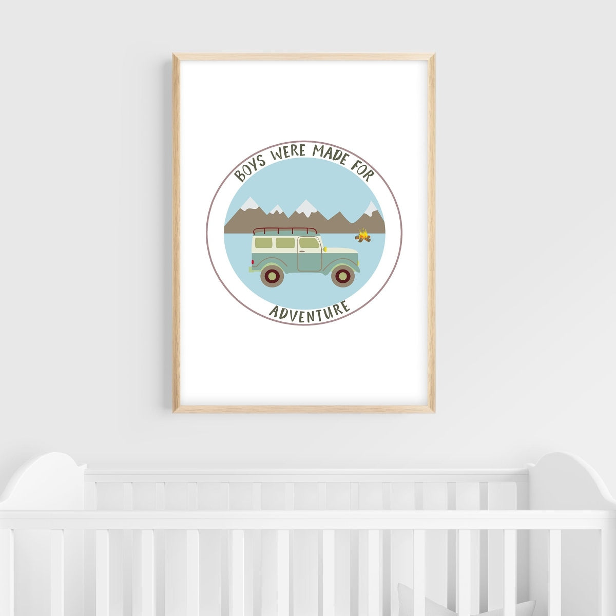 Adventure Wall Art for Nurseries & Kid's Rooms - Boy's Day Out