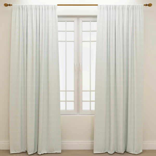 Brooks Silver Luxe Kids Curtains