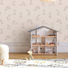 Bunny Peel and Stick or Traditional Wallpaper - Bunny Activities