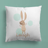 Bunny Throw Pillows | Set of 3 |  Live, Laugh, Love | For Nurseries & Kid's Rooms