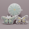 Butterfly Throw Pillows For Nurseries & Kid's Rooms | Field of Beauty |  Set Of 3