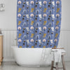 Deer Kids' Shower Curtains - On the Hedge