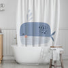Underwater Kids' Shower Curtains - Whale Hello There