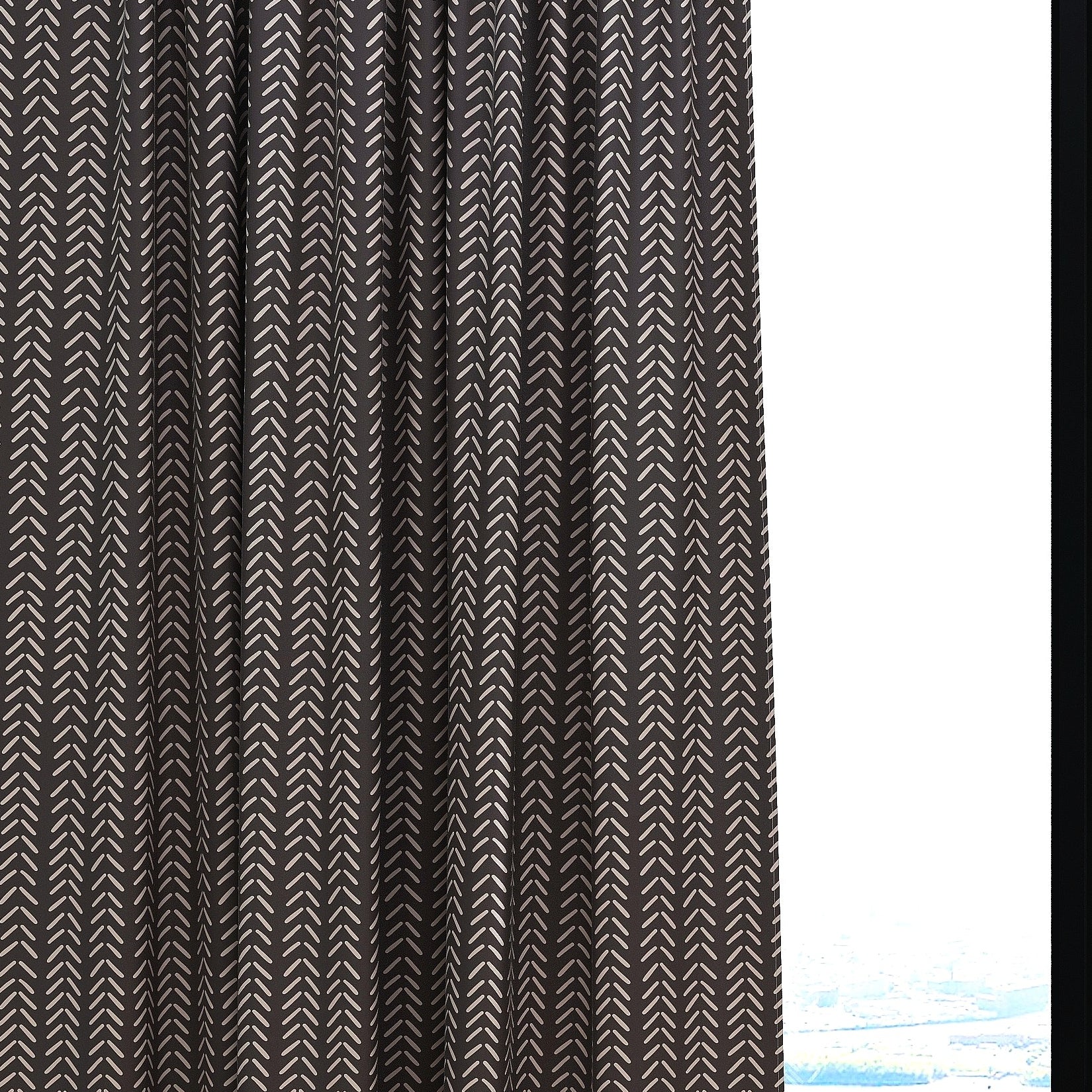 Boho Kids & Nursery Blackout Curtains - Delicate Herringbone