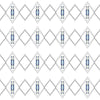 Kids & Nursery Blackout Curtains - Blues in White