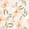Floral Kids & Nursery Blackout Curtains - Peachy Bulbs