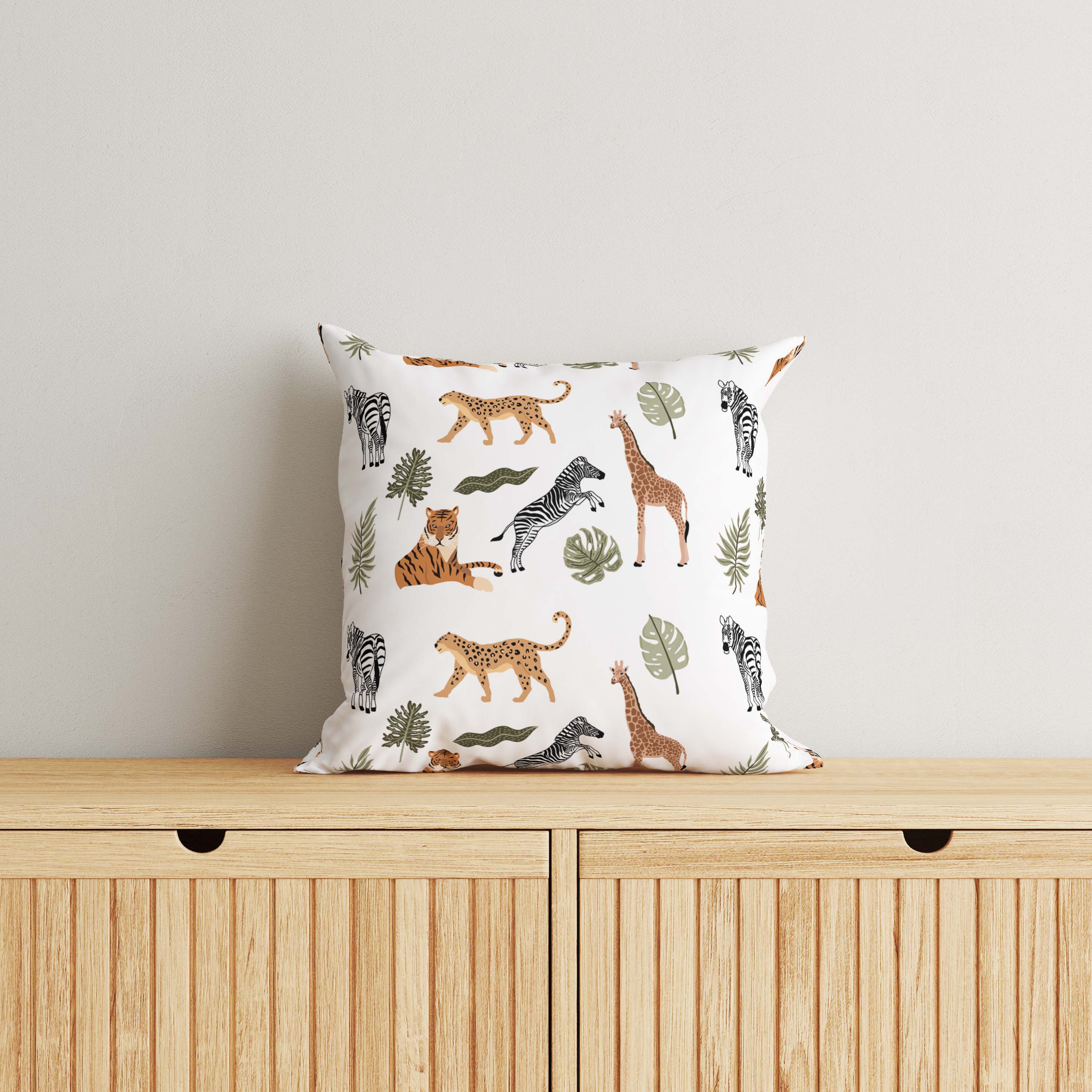 Animals Kids & Nursery Throw Pillow - Ranger's Adventure