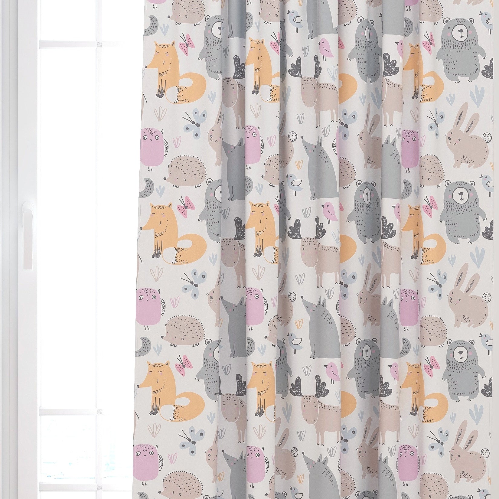 Animals Kids & Nursery Blackout Curtains - Animal Playmates