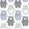 Bear Kids & Nursery Blackout Curtains - Fuzzy Cuddles