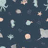 Underwater Kids & Nursery Blackout Curtains - Deep Sea