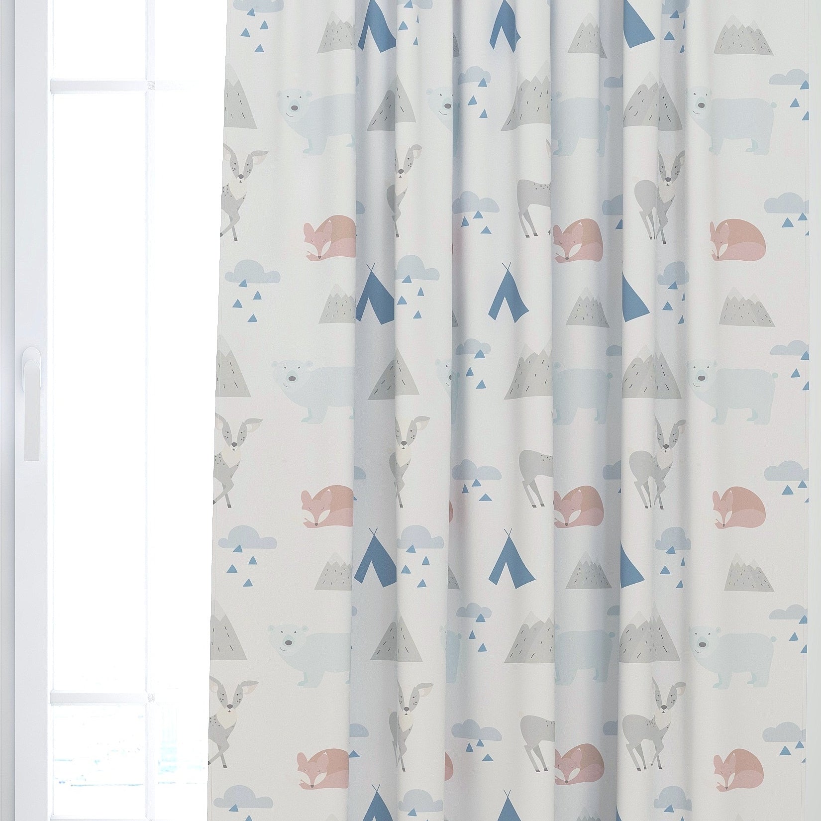 Animals Kids & Nursery Blackout Curtains - Animal Camp